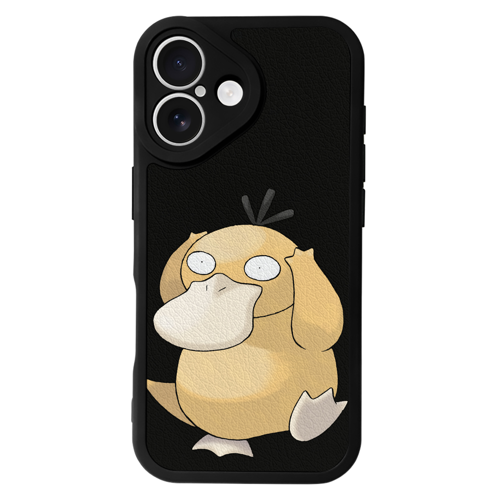 （画像用） ポケットモンスター Pokémon 【iPhone 16シリーズ対応】シリコンスマホケース（レザー調） 材質：シリコン